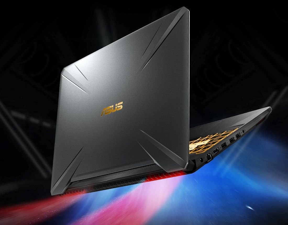 Laptop ASUS TUF Gaming FX505 chłodzenie wentylacja