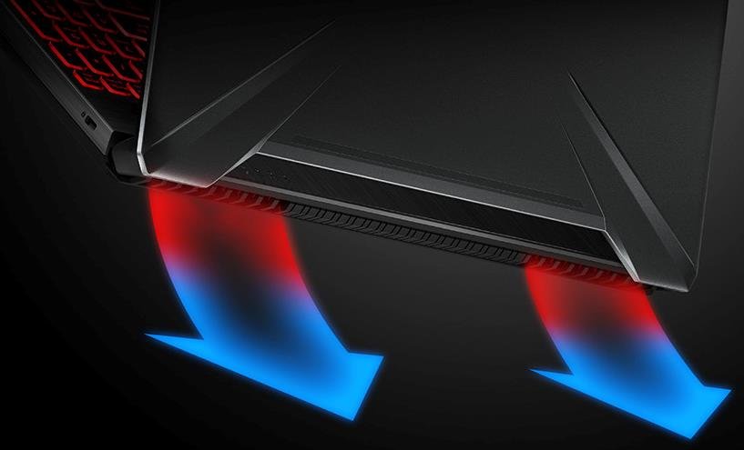 Laptop ASUS TUF Gaming FX505 - CYRKULACJA