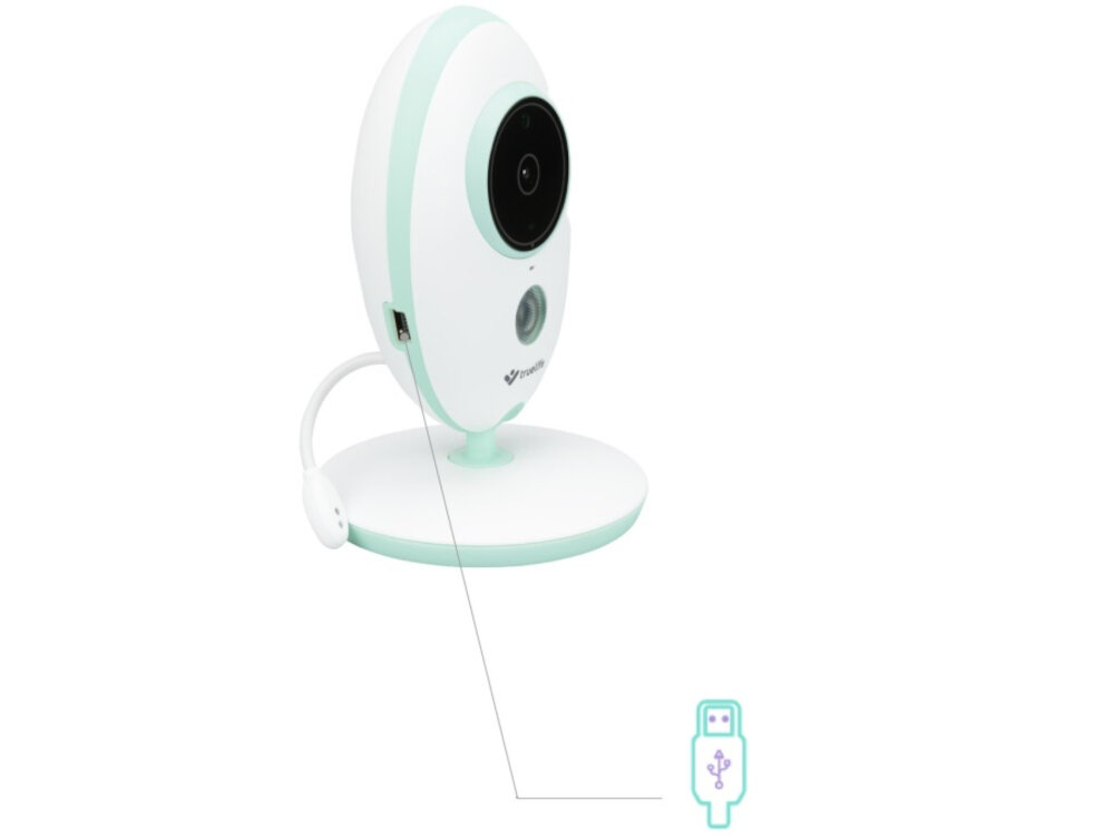 Kamera TRUELIFE NannyCam V24 Zasilanie bateryjne USB czas pracy
