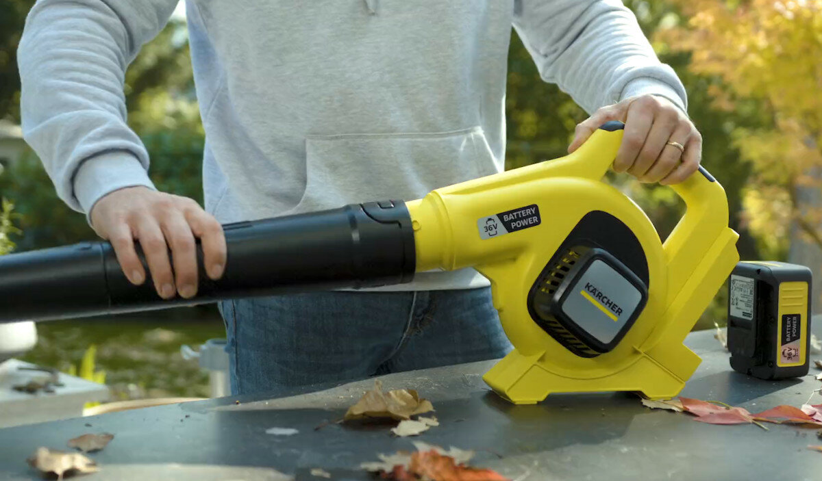 Dmuchawa do liści KARCHER LBL 4 Battery 1.445-100.0 rura przedłuzająca