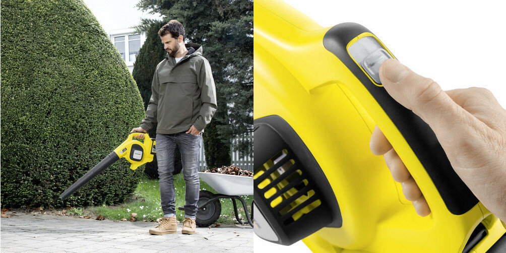Dmuchawa do liści KARCHER LBL 4 Battery 1.445-100.0 regulacja dwustopniowa
