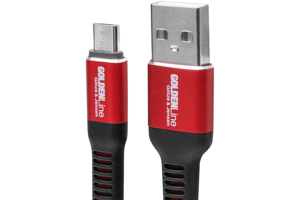 Kabel USB - Micro USB GÖTZE & JENSEN Golden Line