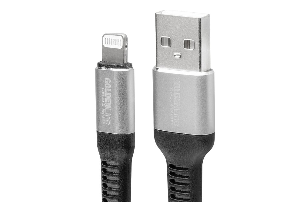 Kabel USB - Lightning GÖTZE & JENSEN Golden Line