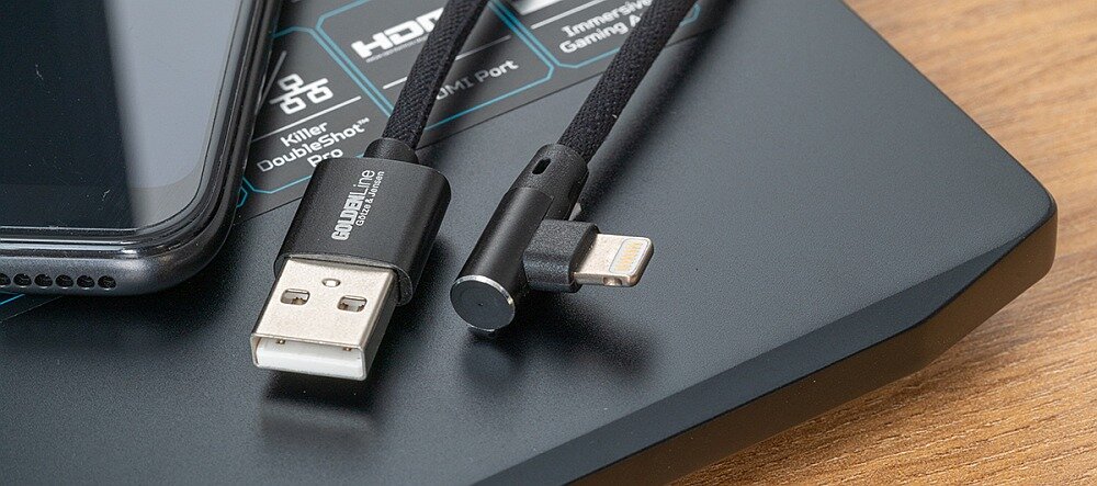 Kabel USB - Lightning GÖTZE & JENSEN Golden Line