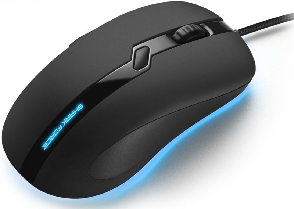 Mysz SHARKOON Shark Force Pro Czarny - przwodowy dostep 