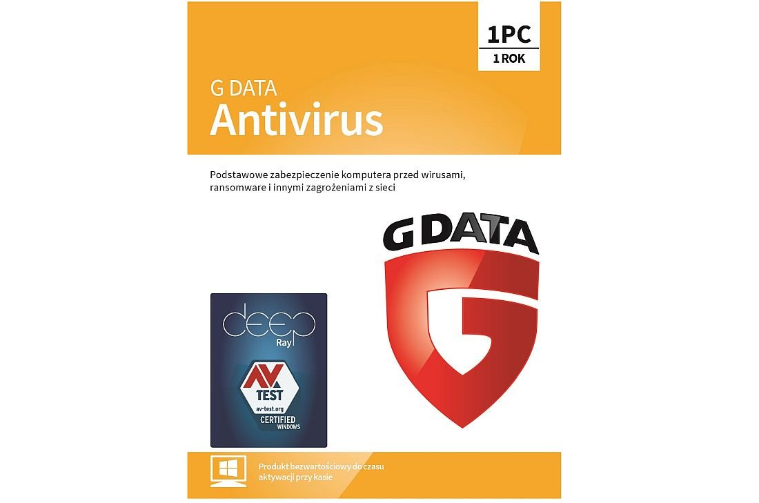 Kod aktywacyjny G DATA Antivirus 2019 - Program antywirusowy