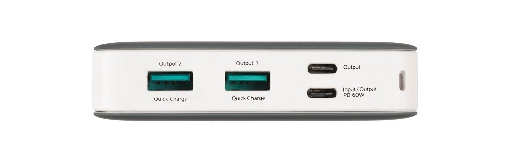 Powerbank XTORM Voyager 26000 mAh tył gniazda ładowania