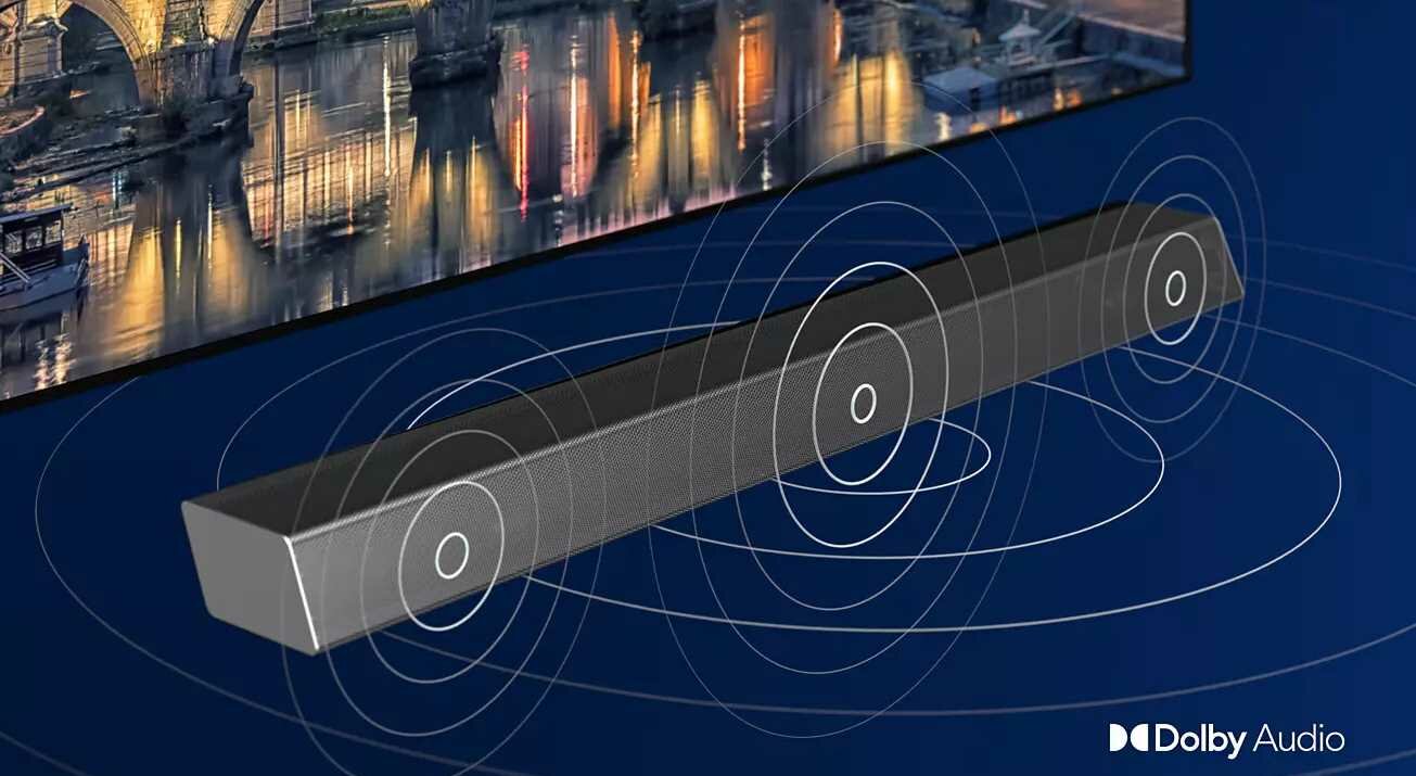 Soundbar PHILIPS HTL3320-10 - Dolby Audio