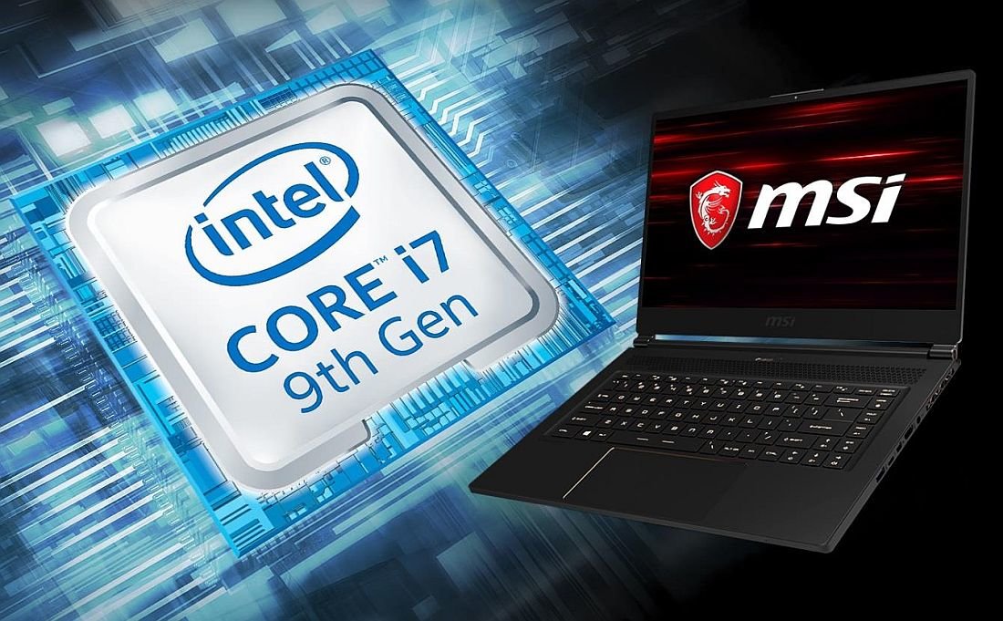 Laptop gamingowy MSI GS65 Stealth - procesor