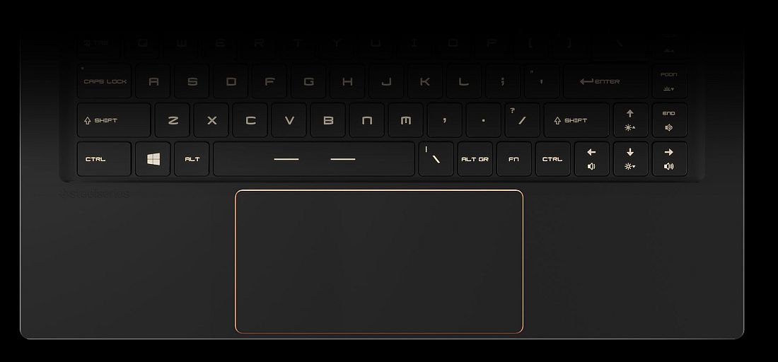 Laptop gamingowy MSI GS65 Stealth - TOUCHPAD