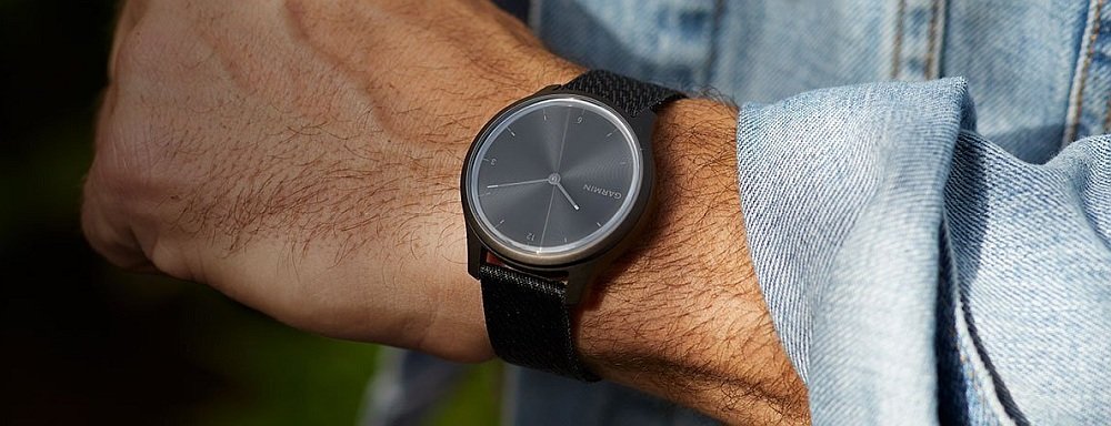 Zegarek sportowy GARMIN Vivomove Style tętno puls