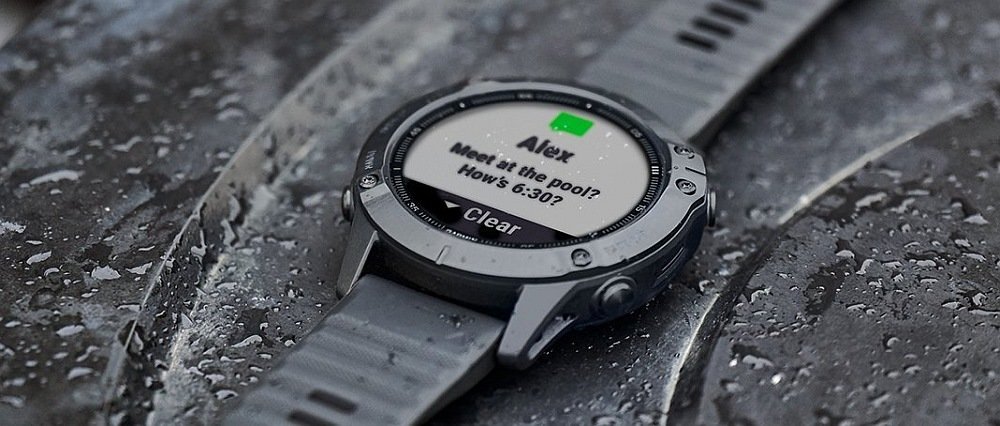 Zegarek sportowy GARMIN Fenix 6 materiały wykonanie odporność