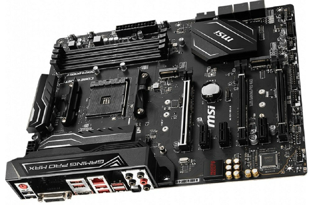 Płyta główna MSI X470 Gaming Pro Max - zlacza