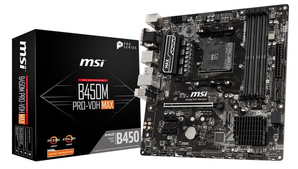 Płyta główna MSI B450 PRO-VDH Max - Płyta główna