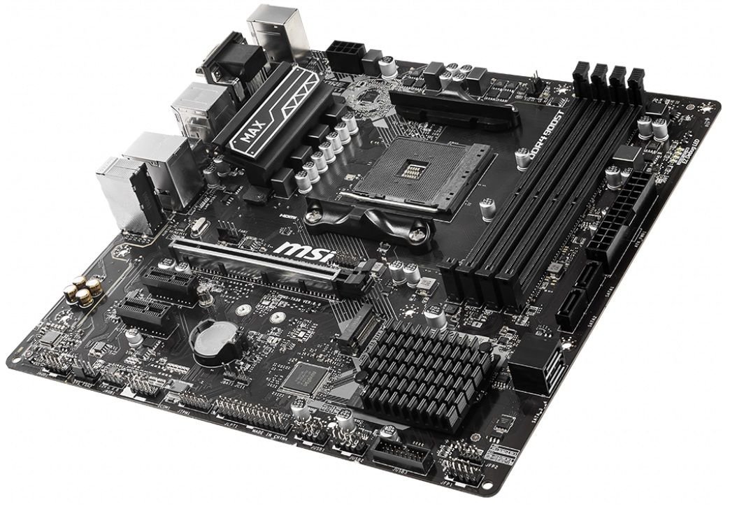 Płyta główna MSI B450 PRO-VDH Max - LAN