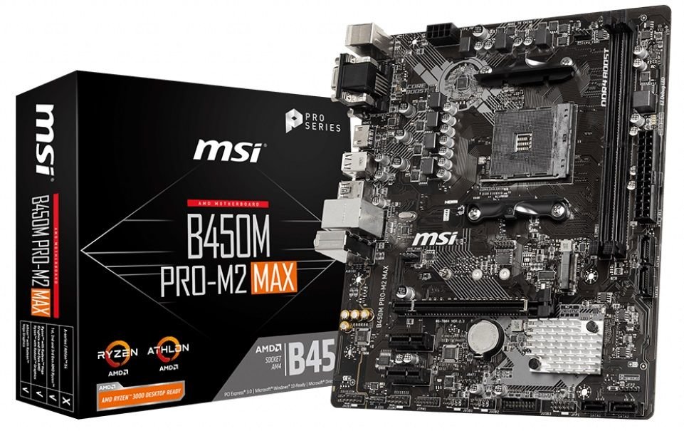 Płyta główna MSI B450 PRO-M2 Max - Płyta główna