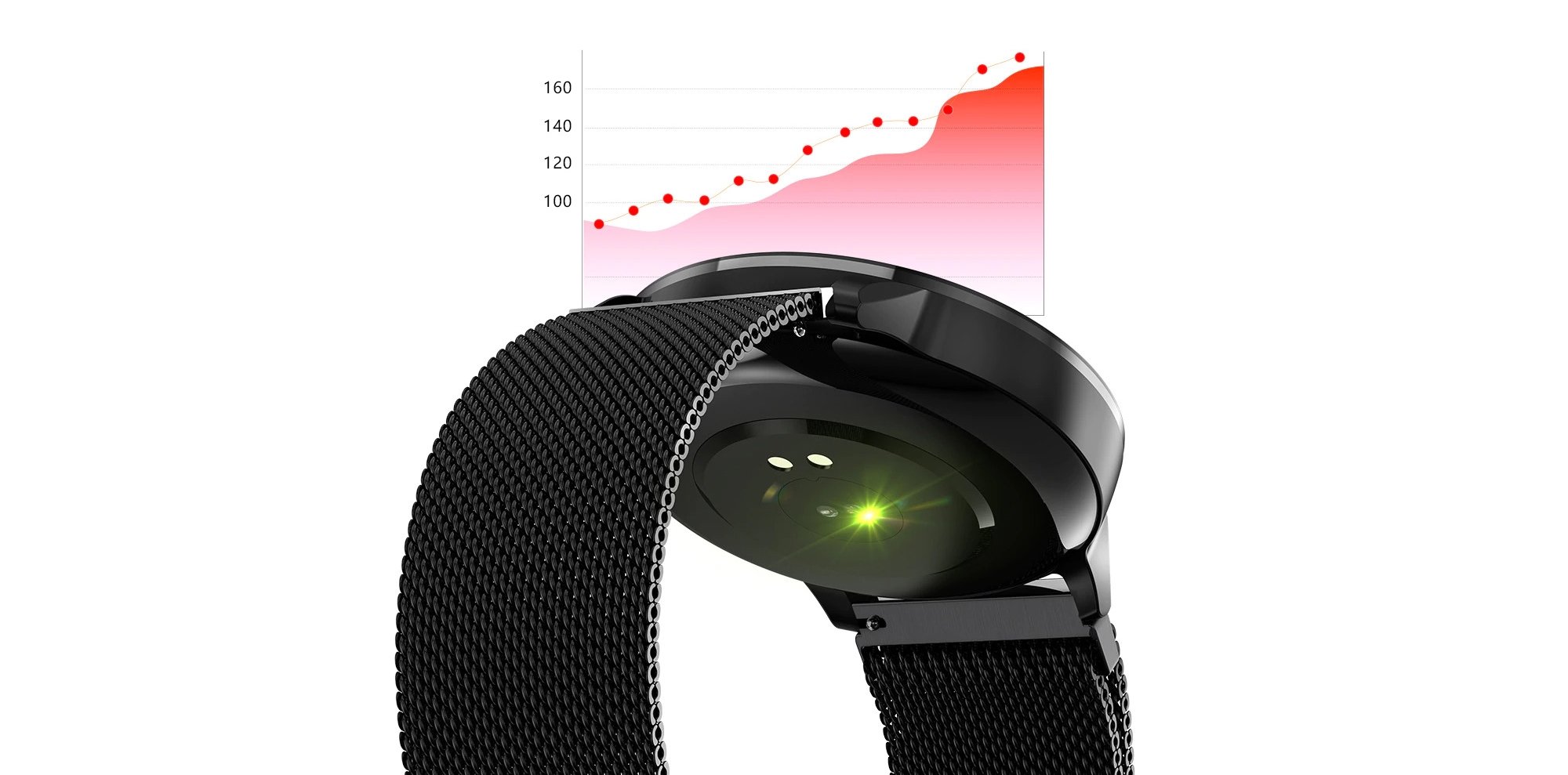 Smartwatch MEDIA-TECH Active Band Geneva MT863 monitor