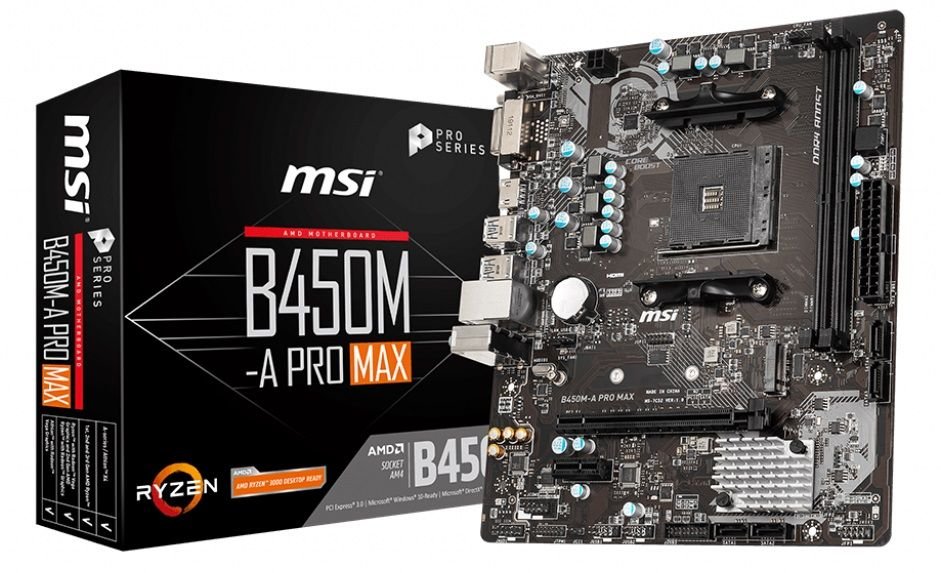 Płyta główna MSI B450M-A Pro Max - Płyta główna