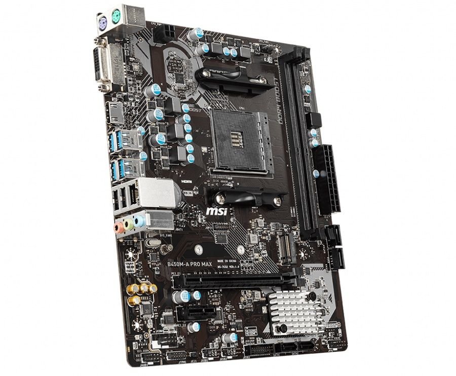 Płyta główna MSI B450M-A Pro Max - LAN