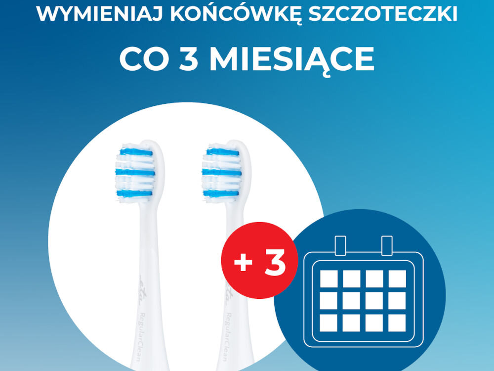Końcówka szczoteczki ETA 07109010 (2 sztuki) wymiana co 3 miesiące