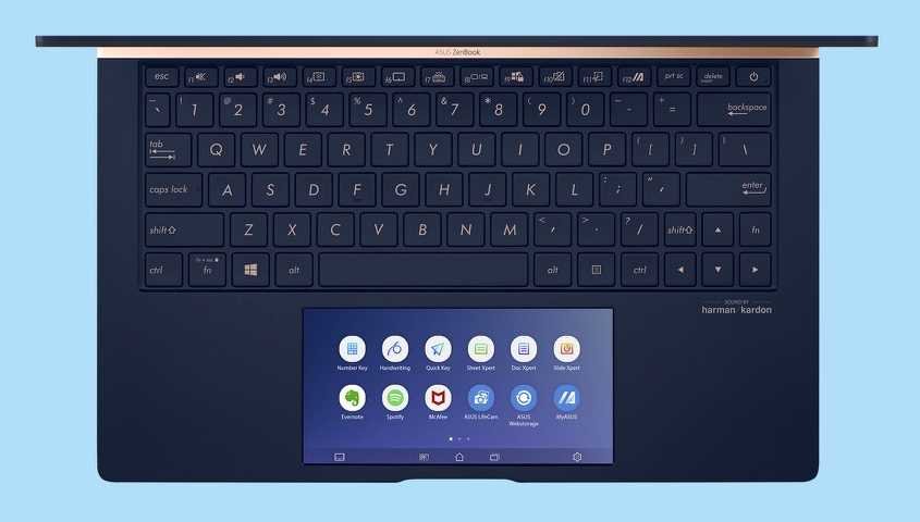 Laptop ASUS ZenBook UX334FL - ScreenPad 2.0