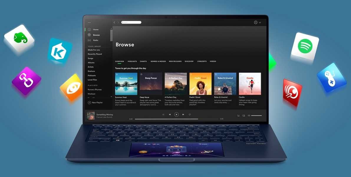 Laptop ASUS ZenBook UX334FL - ScreenPad