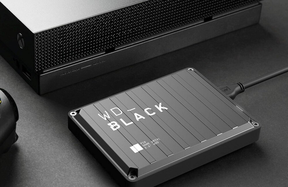 Dysk WD P10 Game Drive 4TB HDD Czarny wytrzymaly