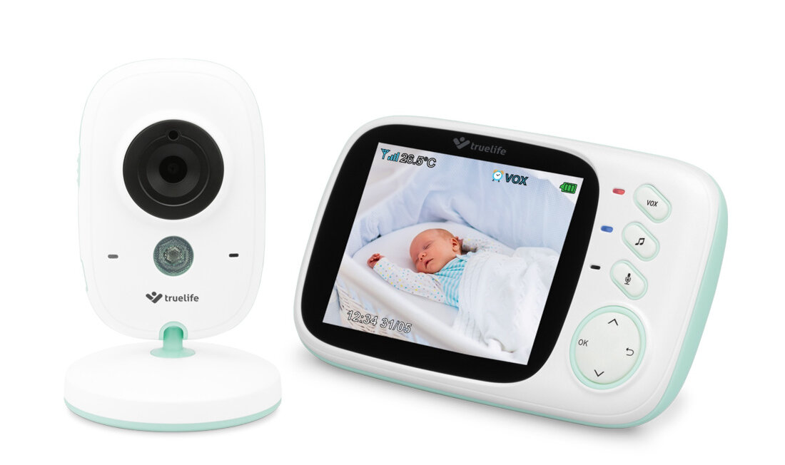 Monitor TRUELIFE NannyCam H32 kolorowy 3,2 calowy wyswietlacz diody LED