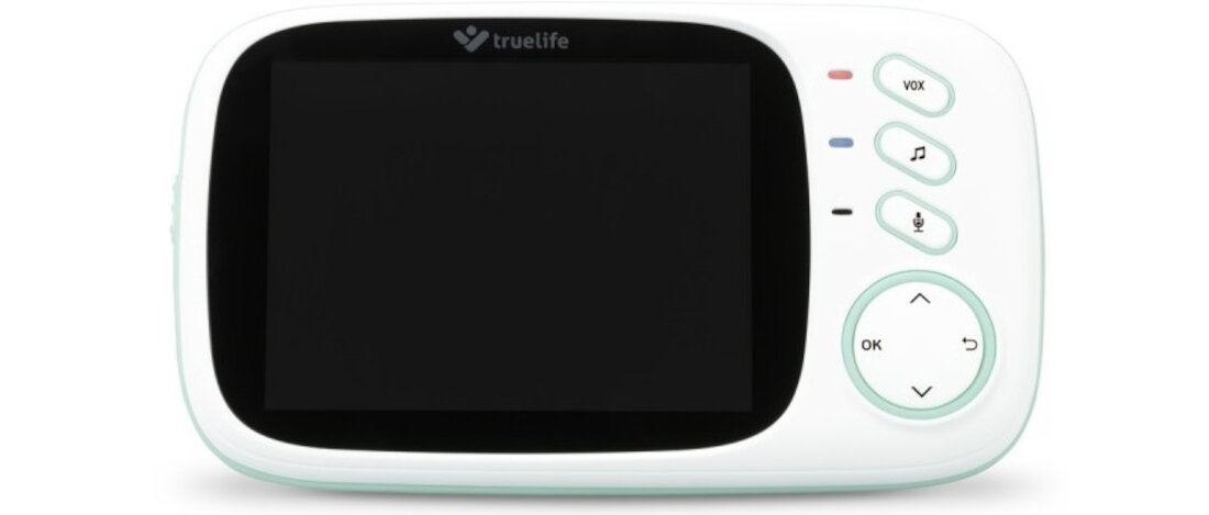 Monitor TRUELIFE NannyCam H32 tryb VOX oszczednosc energii