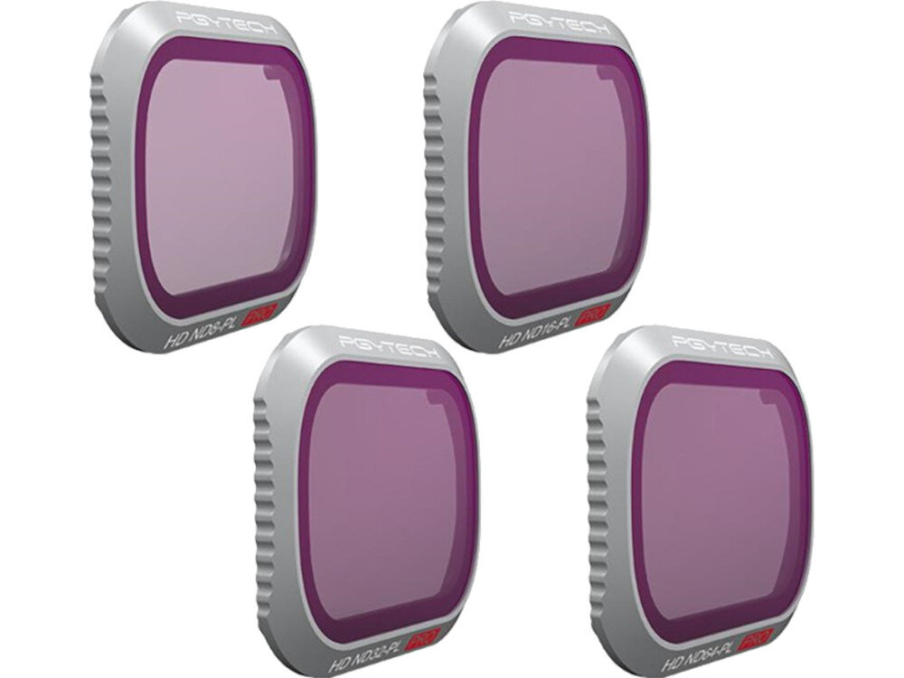 Zestaw filtrów PGYTECH do DJI Mavic 2 Pro materiały wykonanie szkło waga obróbka