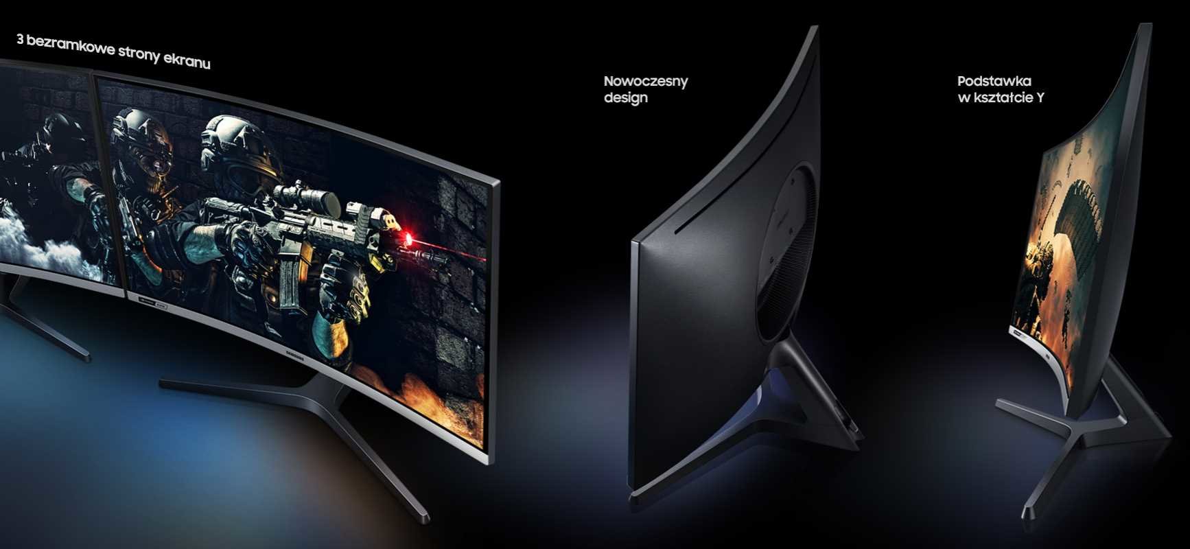 Monitor SAMSUNG LC27RG50 - EKRAN
