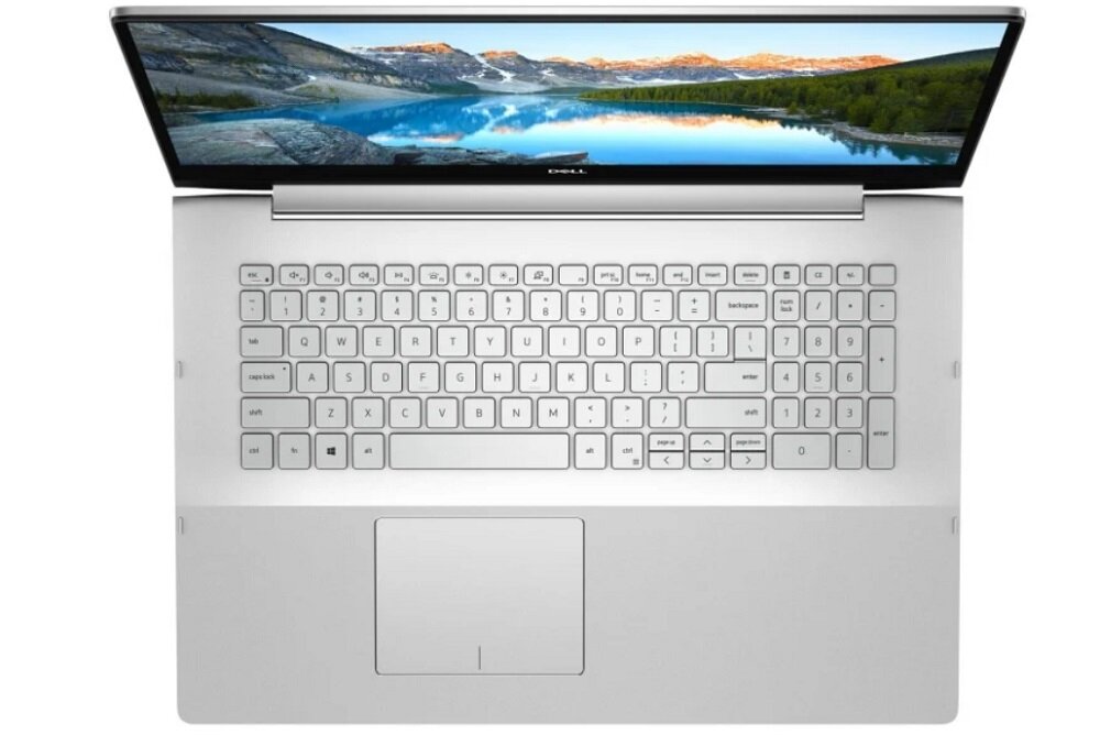 Laptop DELL Inspiron 17 - podświetlana klawiatura komfort pracy