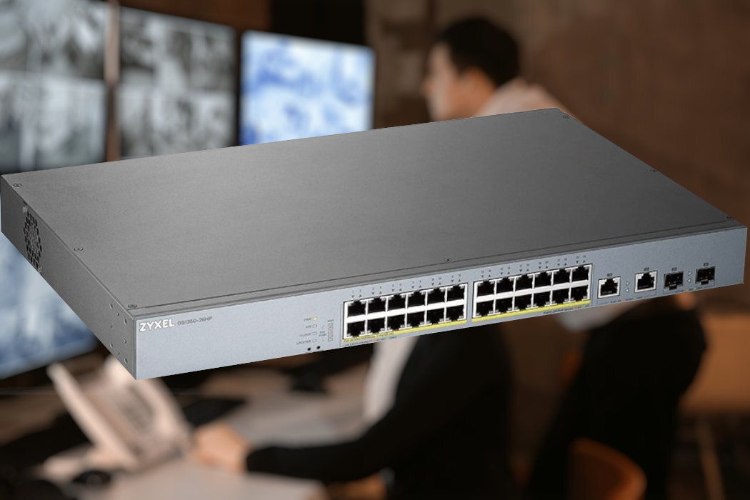 Switch ZYXEL GS1350-26HP praca szybkość eleastyczność pomoc wyposażenie