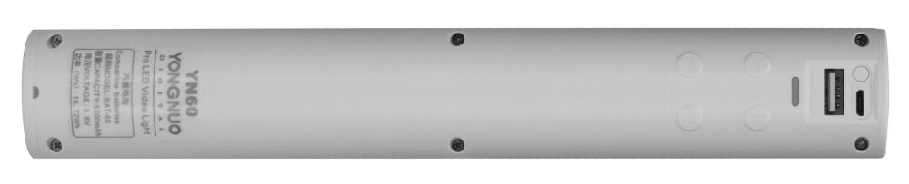 Lampa LED YONGNUO YN60 RGB WB barwa jasność zasilanie bateria montaż aparat zdjęcia filmy obsługa regulacja waga led wymiary