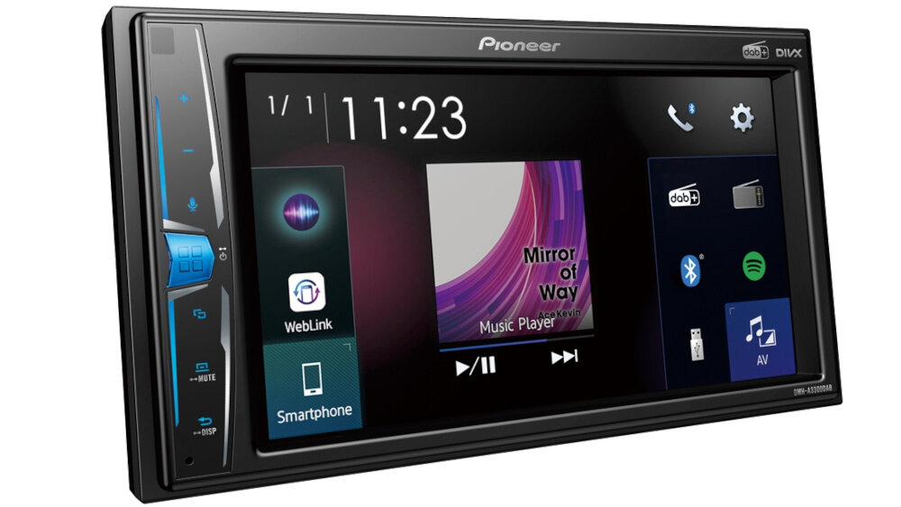 Radio samochodowe PIONEER DMH-A3300DAB - dźwięk