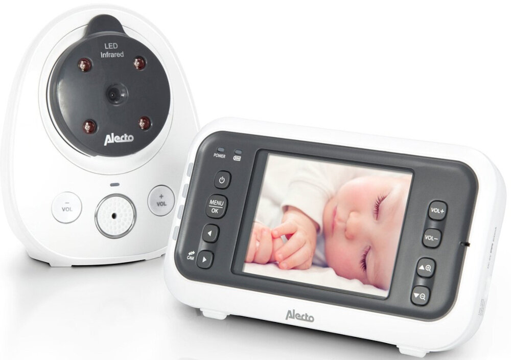 Niania elektroniczna ALECTO DVM-77 monitorowanie zasieg az do 300 metrow