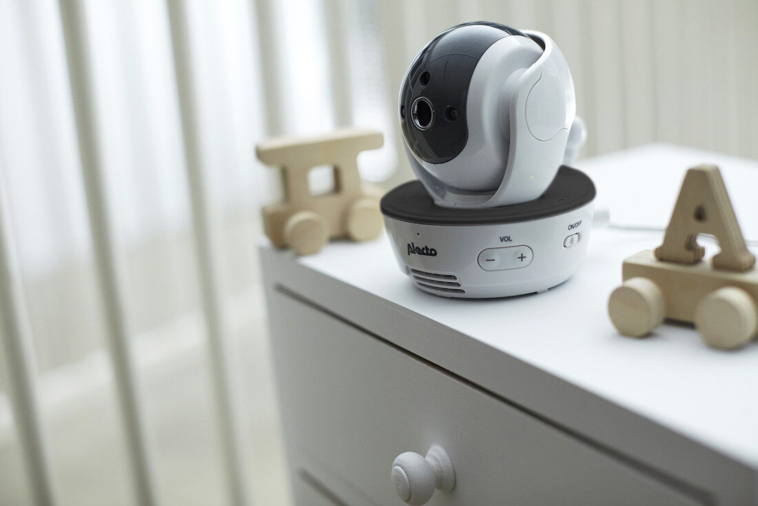 Niania elektroniczna ALECTO DVM-200 stabilne polaczenie Technologia bezprzewodowa 2,4 GHz FHSS