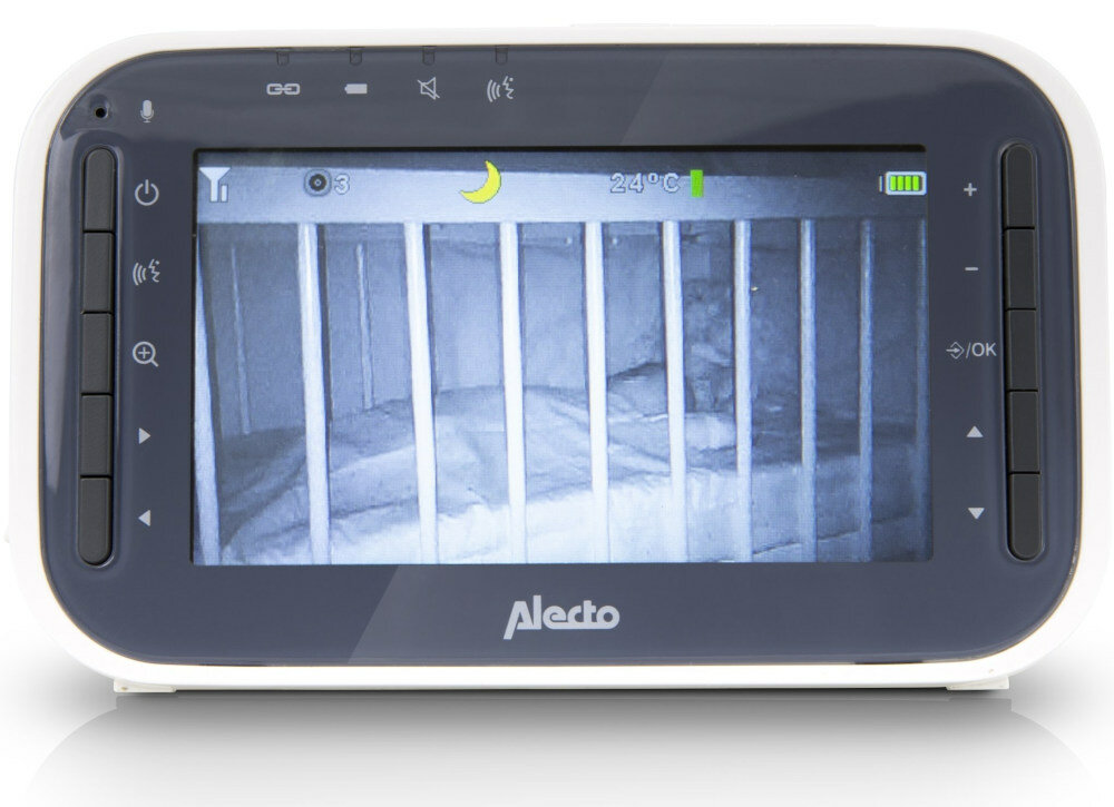 Niania elektroniczna ALECTO DVM-200 wazna funkcja ostrzegania