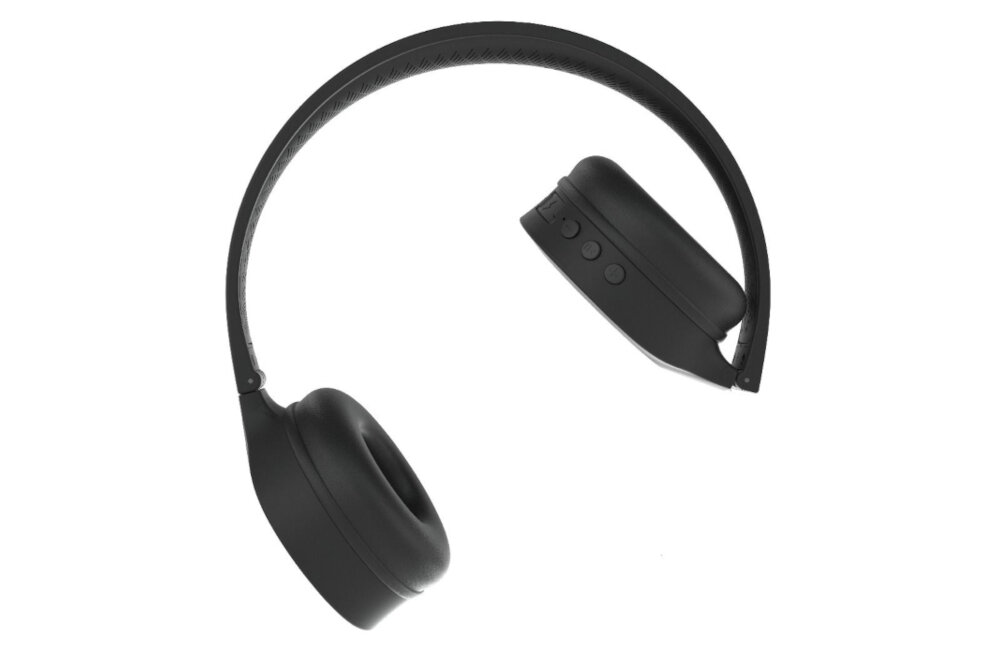 SŁUCHAWKI NAUSZNE BLUETOOTH A4 300 BT ONEAR HEADPHONES BLACK regulacja głośności mikrofon kabel microUSB