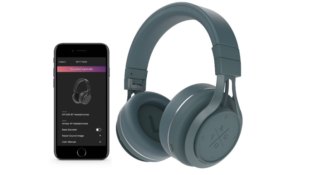 Słuchawki Nauszne KYGO A9/600 Szary - Bluetooth