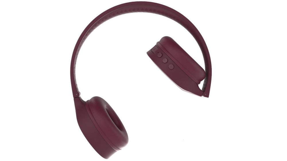 Słuchawki Nauszne KYGO A4300 BT OnEar Burgund - Składana Konstrukcja