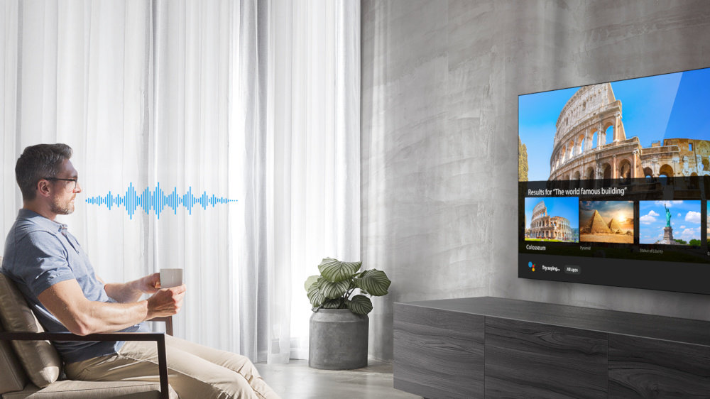 Telewizor TCL LED 55EC78 - Wyszukiwanie Głosowe