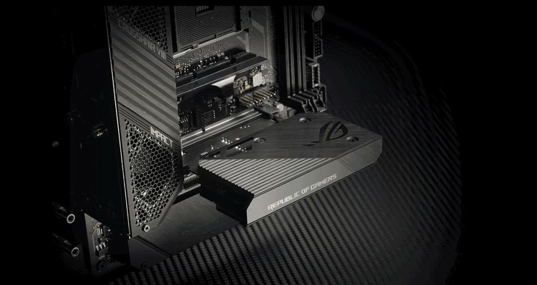 Płyta główna ASUS Rog Crosshair VIII Impact - Dual PCIe 4.0 M.2 