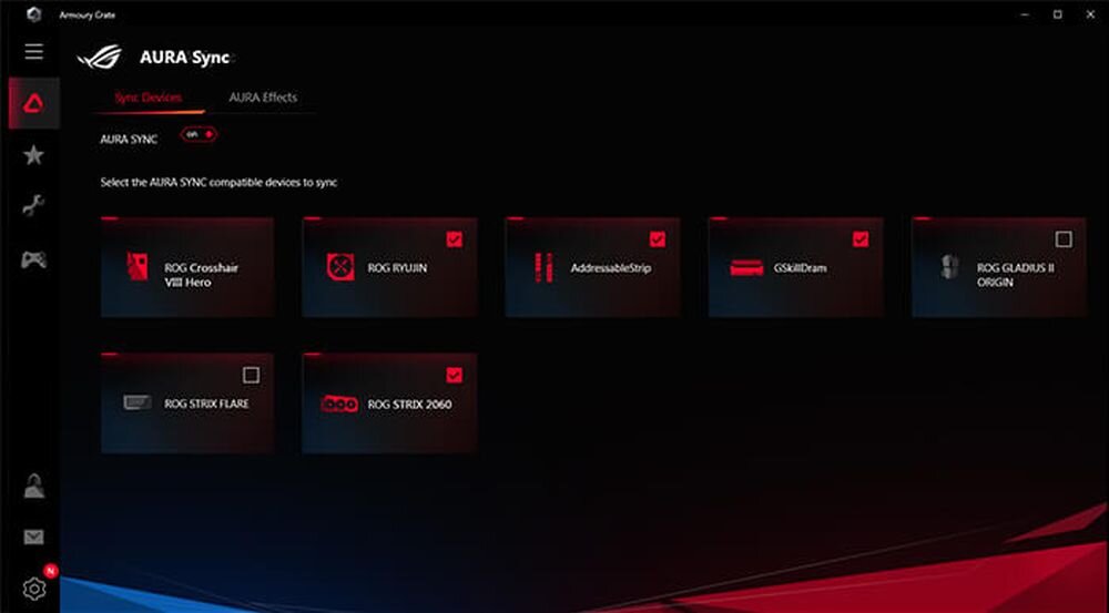 Płyta główna ASUS Rog Crosshair VIII Impact - Armoury Crate 
