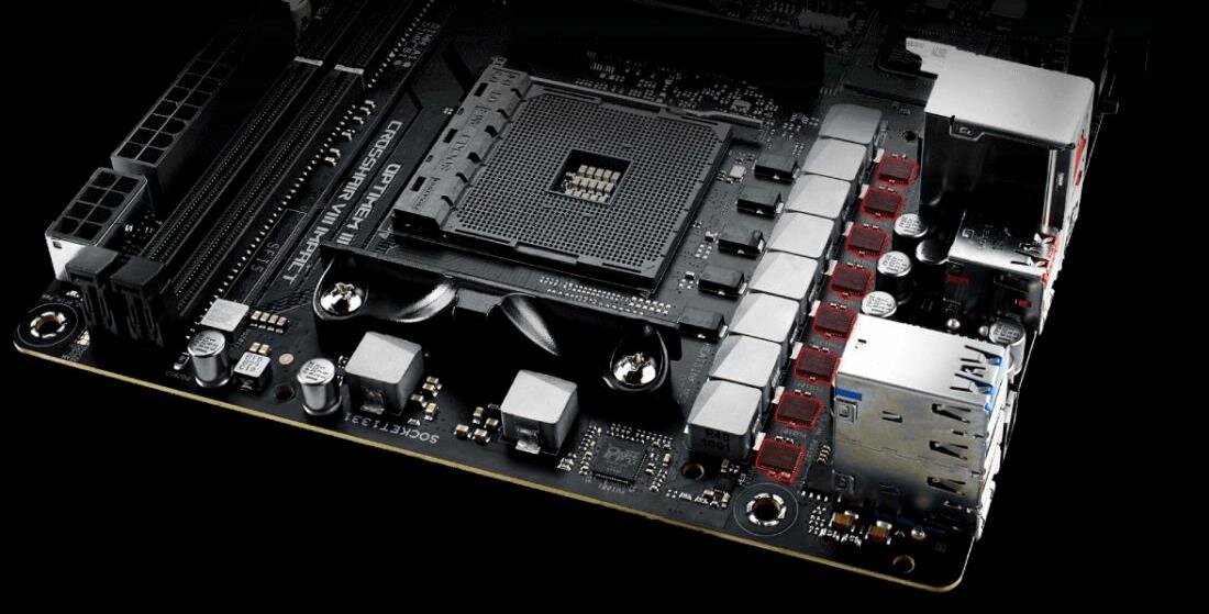 Płyta główna ASUS Rog Crosshair VIII Impact - Zasilanie MOSFET 