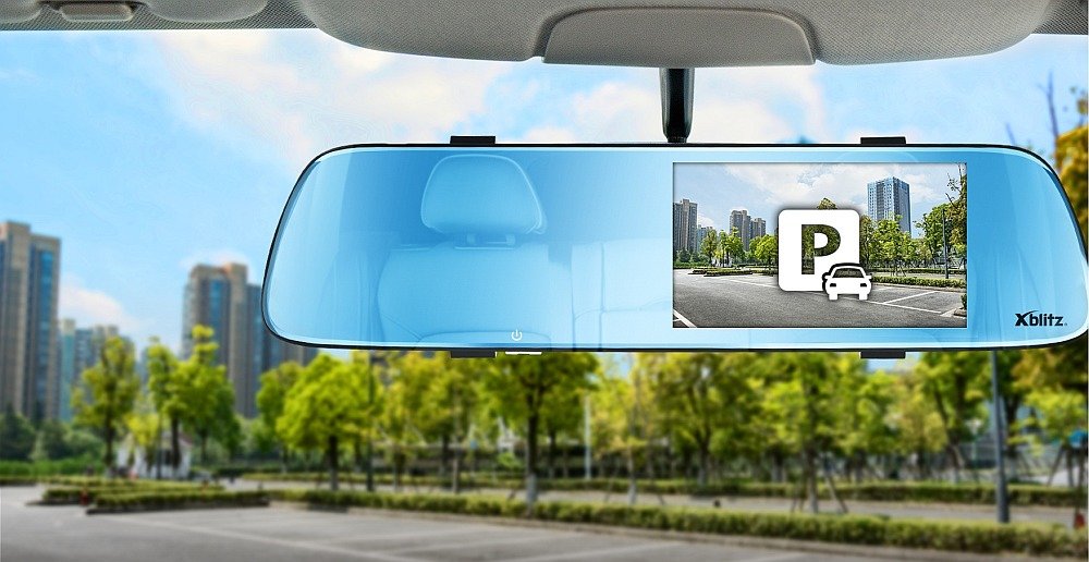 XBLITZ Rejestrator lusterko Prism parking g-sensor