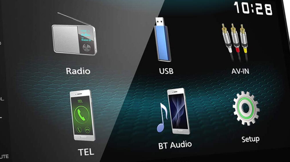 Radio samochodowe KENWOOD DMX 120 BT - android