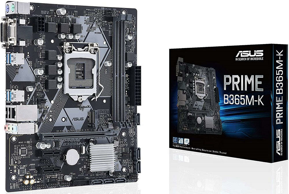 Płyta główna ASUS Prime B365M-K - budowa wlasnego komputera