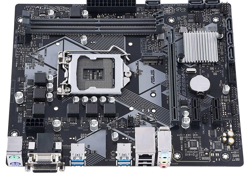 Płyta główna ASUS Prime B365M-K - oswietlenie