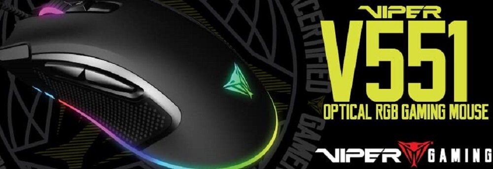 Mysz PATRIOT Viper V551 - gwarancja 